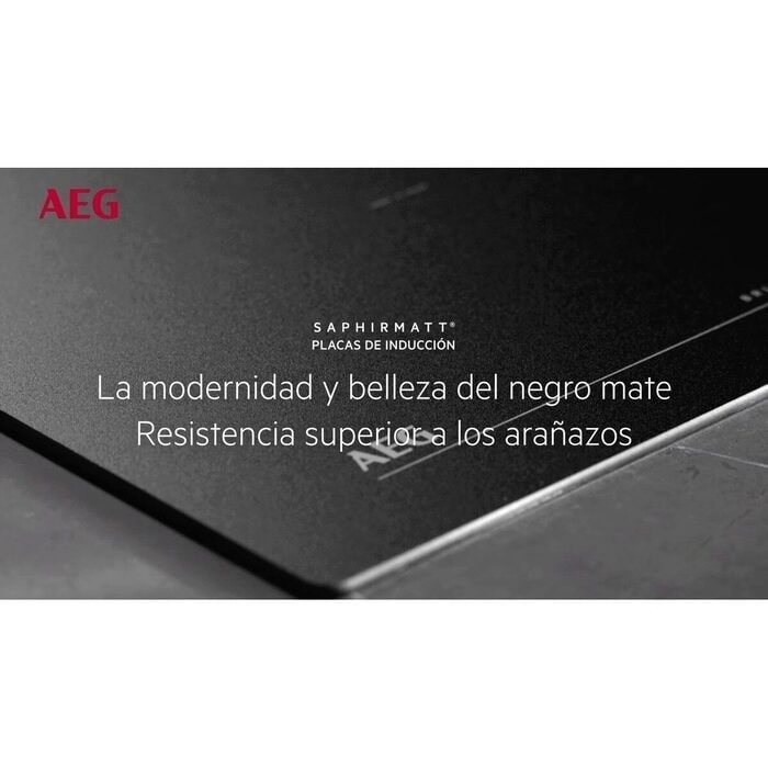 AEG TI63IQ30FZ (949598179) Placa de cocción de inducción Serie 8000 Sense Boil&Fry de 60 cm - Imagen 4