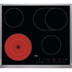 AEG HK634060XB (949492154) Placa de cocción vitrocerámica Serie 3000 Victrocerámica de 60 cm