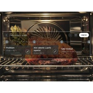 AEG TM7NK721B (944005065) Horno compacto Serie 7000 MealAssist con esmalte de fácil limpieza
